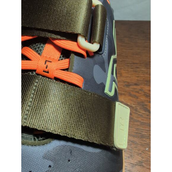 TYR Power Lifting Shoes Mens 11.5 Grey Camo RUN SMALL L-1 Lifter Anatomical Foot main image 8